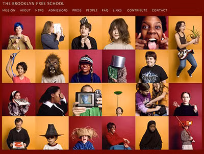 Trường học Brooklyn để học sinh thoải mái làm điều mình thích.