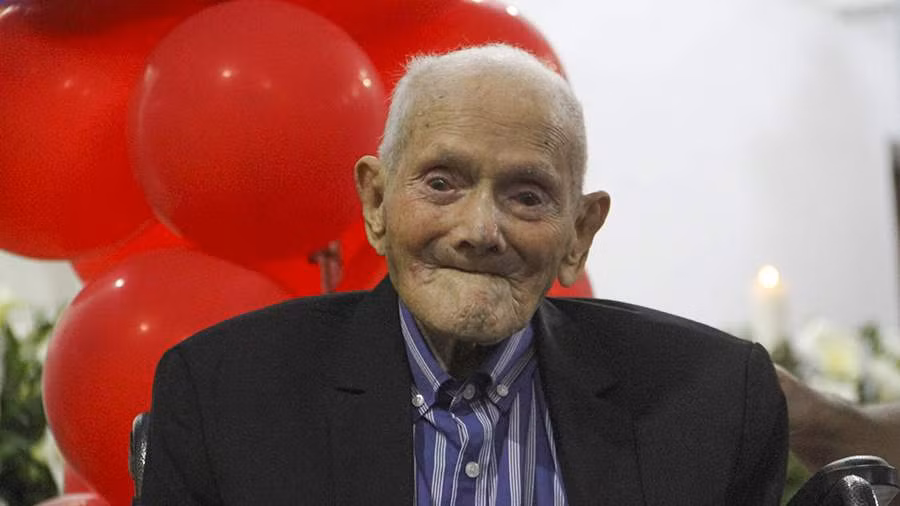 Ông Juan Vicente Pérez Mora qua đời ở tuổi 114. (Ảnh: AP)