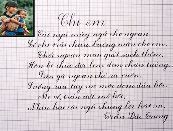 9X có đam mê viết chữ đẹp từ khi còn nhỏ và không ngừng phát huy năng khiếu ấy. 9X có đam mê viết chữ đẹp từ khi còn nhỏ và không ngừng phát huy năng khiếu ấy.