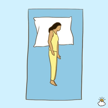 Những tư thế ngủ Nhung tu the ngu