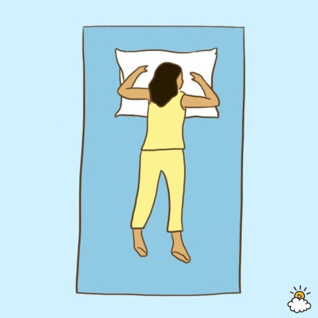 Những tư thế ngủ Nhung tu the ngu