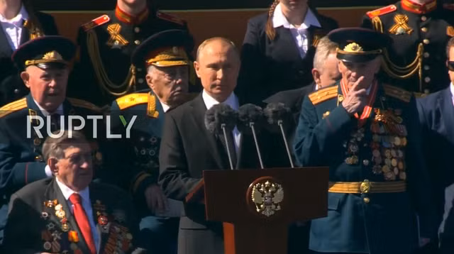 Tổng thống Putin phát biểu