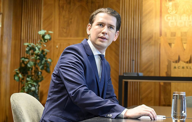 Thủ tướng Áo Sebastian Kurz.