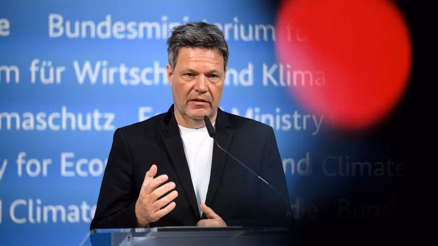 Bộ trưởng Kinh tế Đức Robert Habeck.