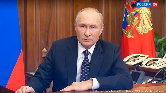 Tổng thống Nga Putin.