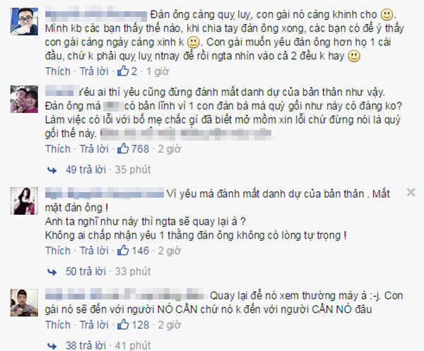 Dân mạng lên án sự yếu đuối của chàng trai quỳ gối tuyệt vọng