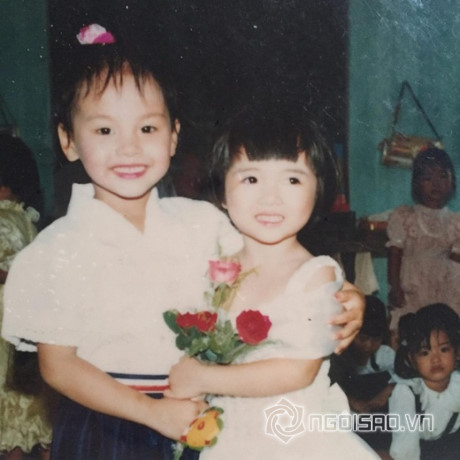 Nhan sắc xinh đẹp từ tấm bé của nàng dâu Bảo Thanh Nhan sac xinh dep tu tam be cua nang dau Bao Thanh