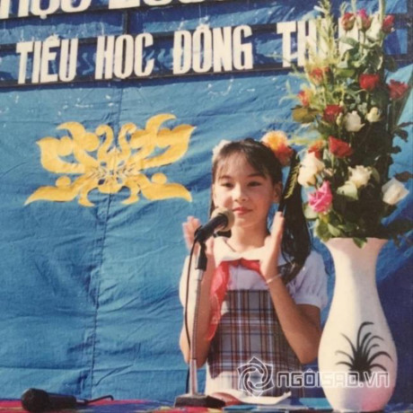 Nhan sắc xinh đẹp từ tấm bé của nàng dâu Bảo Thanh Nhan sac xinh dep tu tam be cua nang dau Bao Thanh