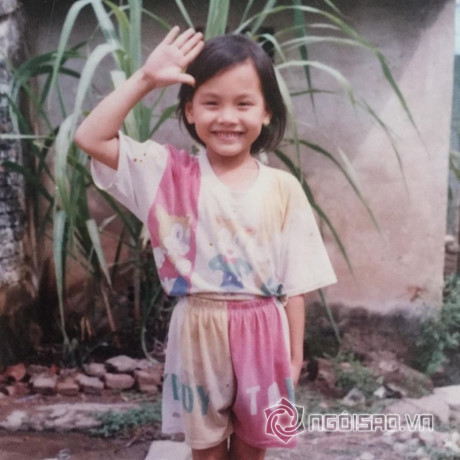 Nhan sắc xinh đẹp từ tấm bé của nàng dâu Bảo Thanh Nhan sac xinh dep tu tam be cua nang dau Bao Thanh