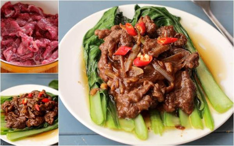 Bò xào rau cải đơn giản mà ngon cơm ngày đầu tuần - Ảnh 1 Bo xao rau cai don gian ma ngon com ngay dau tuan - Anh 1