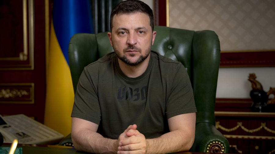 Tổng thống Ukraine Zelensky.