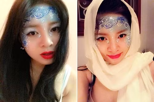 9x hai phong goi y trang diem halloween dep mat hinh anh 14