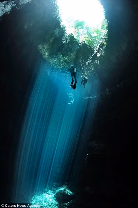 Choáng ngợp vẻ đẹp trong hố tử thần của người Maya - ảnh 5