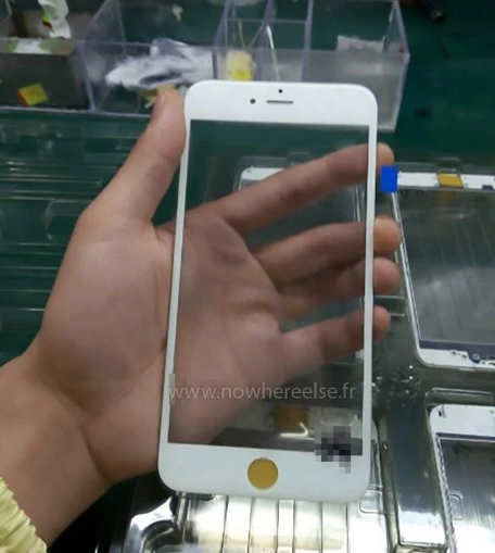 Lộ ảnh mặt trước iPhone 6s trong nhà máy