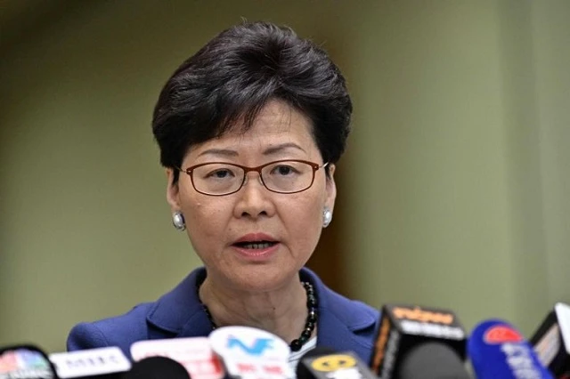 Trưởng đặc khu Hong Kong Carrie Lam