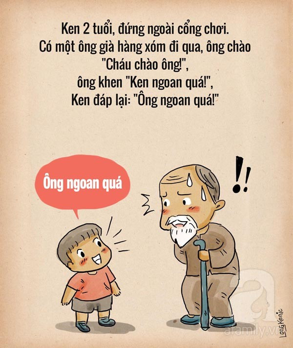 Những câu nói ngộ nghĩnh của trẻ Những câu nói ngộ nghĩnh của trẻ
