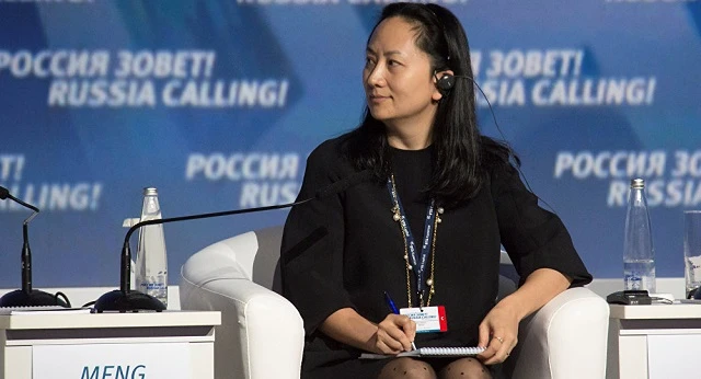 Bà Meng Wanzhou – giám đốc tài chính của nhà sản xuất thiết bị viễn thông Huawei