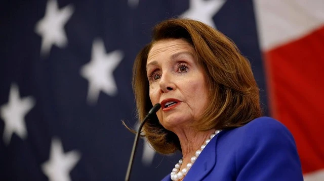 Bà Nancy Pelosi, lãnh đạo phe Dân chủ tại Hạ viện