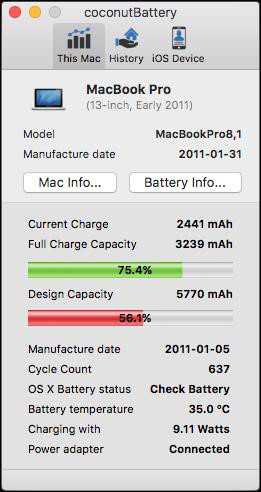 Ứng dụng kiểm tra pin cho thiết bị iOS và MacBook - Ảnh 2 Ung dung kiem tra pin cho thiet bi iOS va MacBook - Anh 2
