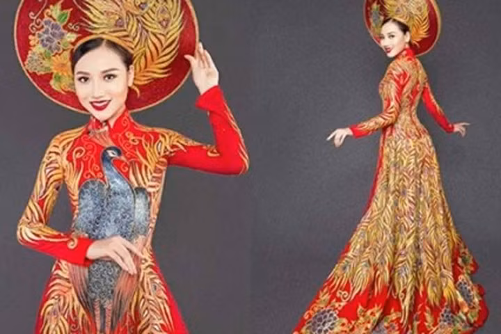 Hoàng Thu Thảo lọt Top10 và đạt giải Trang phục truyền thống đẹp nhất