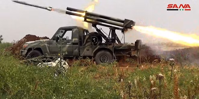 Quân đội Syria tiếp tục chặn và tiêu diệt hàng trăm khủng bố