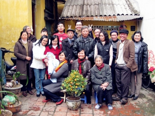 "Nếp nhà" đầm ấm của gia đình tứ đại đồng đường Hà Nội với 20 thành viên ảnh 1 "Nếp nhà" đầm ấm của gia đình tứ đại đồng đường Hà Nội với 20 thành viên ảnh 1
