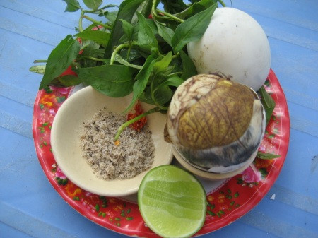 Trứng vịt lộn đã trở thành món ăn khoái khẩu của nhiều người. me