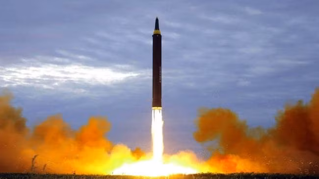 Một vụ phóng tên lửa của Triều Tiên