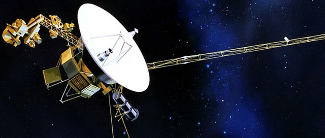 7 cách để phát hiện ra người ngoài hành tinh ảnh 3 Tàu vũ trụ Voyager 1 .