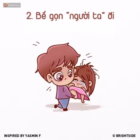 Tranh vui: Tram muu nghin ke do danh khi con gai khoc! - Anh 3