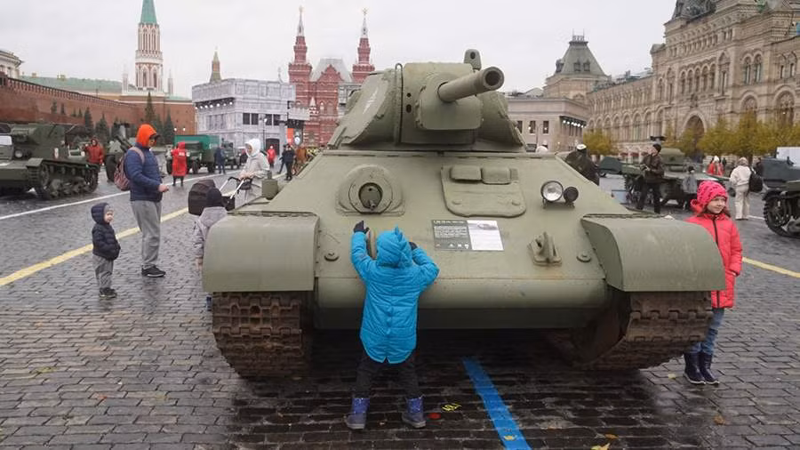 Triển lãm các thiết bị từ Chiến tranh Vệ quốc vĩ đại