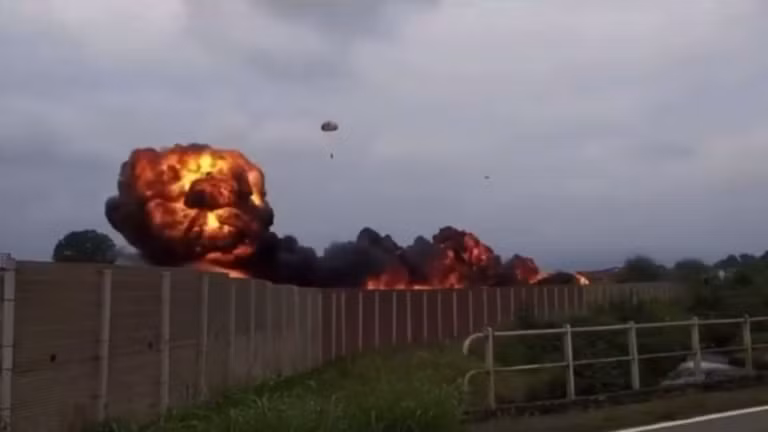 Hiện trường vụ tai nạn.