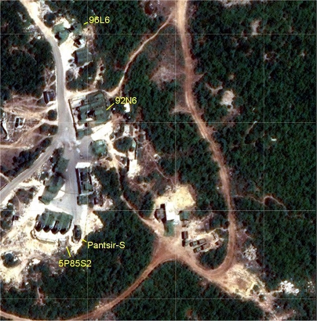 Một người khác cũng đăng bức ảnh thể hiện hệ thống S-400 ở Syria Một người khác cũng đăng bức ảnh thể hiện hệ thống S-400 ở Syria