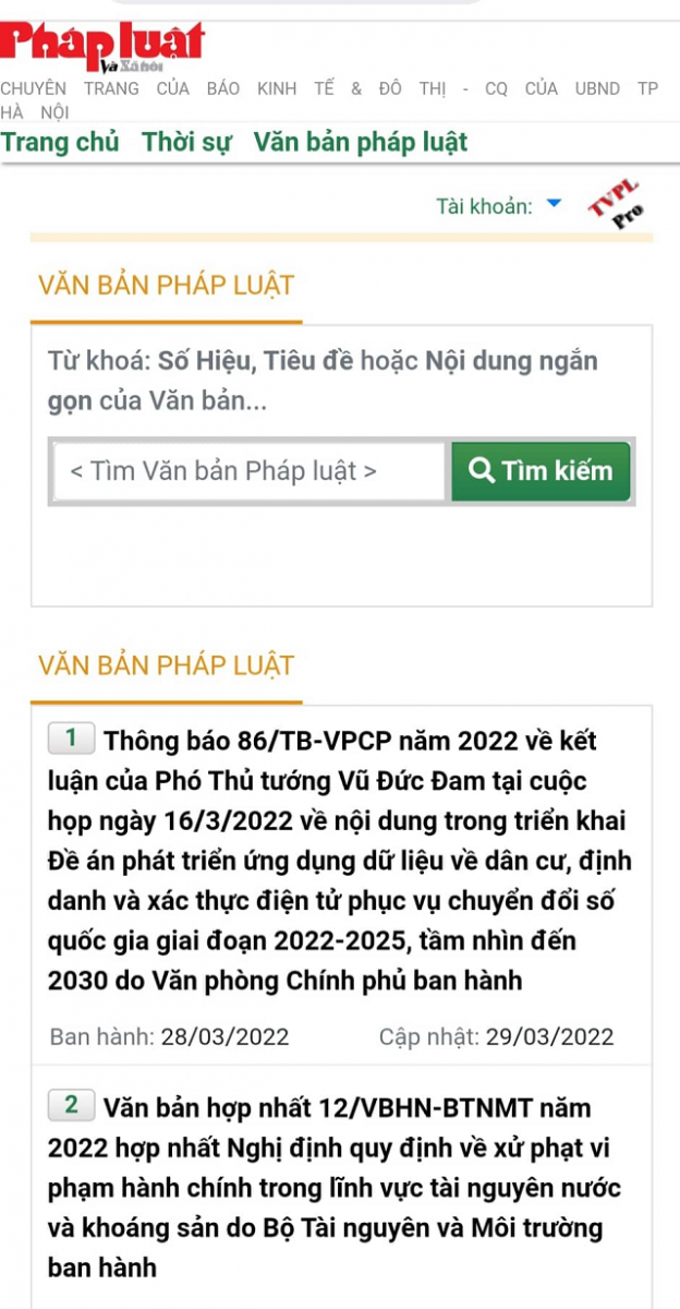 Hệ thống thư viện về Luật hàng đầu với hơn 380.000 văn bản luật.
