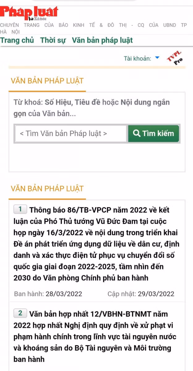 Hệ thống thư viện về Luật hàng đầu với hơn 380.000 văn bản luật.
