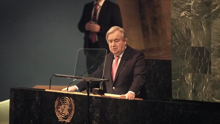 Tổng thư ký Liên Hợp Quốc Antonio Guterres.