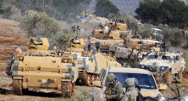 Lực lượng Thổ Nhĩ Kỳ ở Syria.