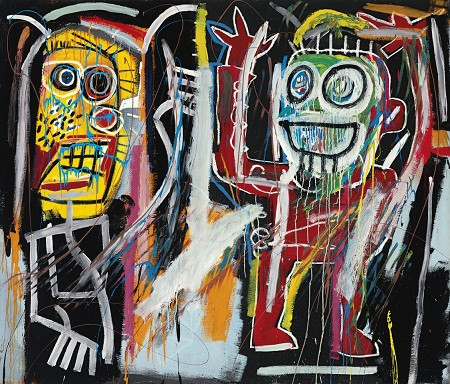 Bức “Đầu bụi” của Jean-Michel Basquiat (1960-1988)