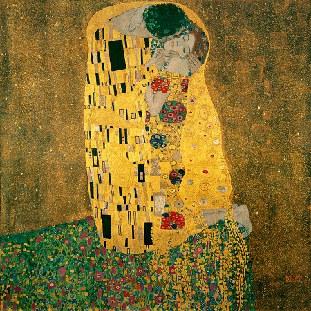 Bức “Nụ hôn” của Gustav Klimt (1862-1918)