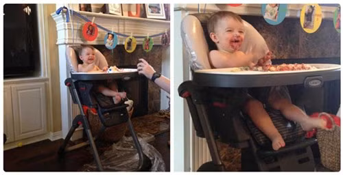 Ảnh bé an bánh lem lúoc vùa yeu vùa cuoi dau bung-Hinh-12