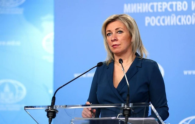 Phát ngôn viên Bộ Ngoại giao Nga Maria Zakharova. 