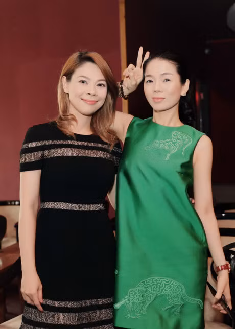 Le Quyen - Thanh Thao than thiet khi di tap cho liveshow Quang Dung - Anh 4