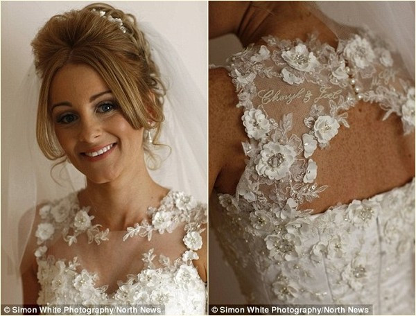 Chiếc váy cưới độc đáo làm từ 22.000 chiếc lông ngỗng