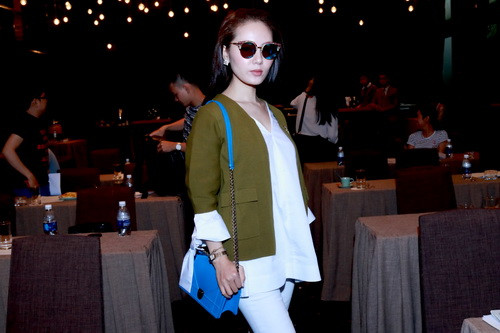 phuong linh khoe ve dep 