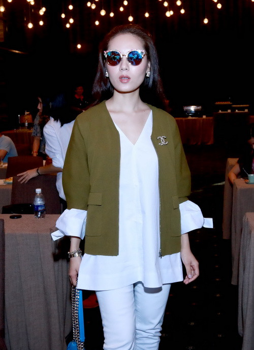 phuong linh khoe ve dep 