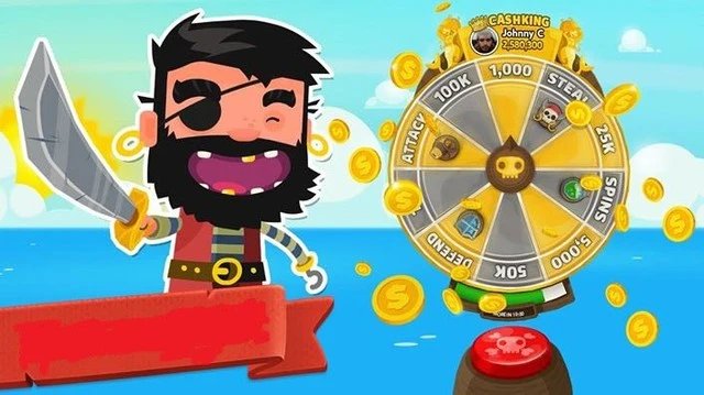 Tựa game Pirate Kings đang gây bão trên Facebook trong thời gian gần đây.