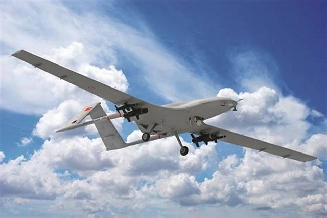 UAV Bayraktar do Thổ Nhĩ Kỳ sản xuất.