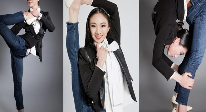 Tròn mắt trước tài sắc của “Nữ vương uốn dẻo“