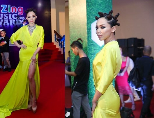 Một năm thay đổi kiểu tóc chóng mặt của Tóc Tiên hình ảnh 5 mot nam thay doi kieu toc chong mat cua toc tien hinh anh 5