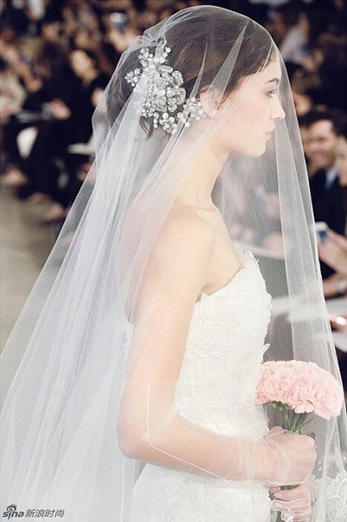 Cô dâu đẹp ngất ngây với muôn kiểu voan đội đầu ảnh 9 - 9